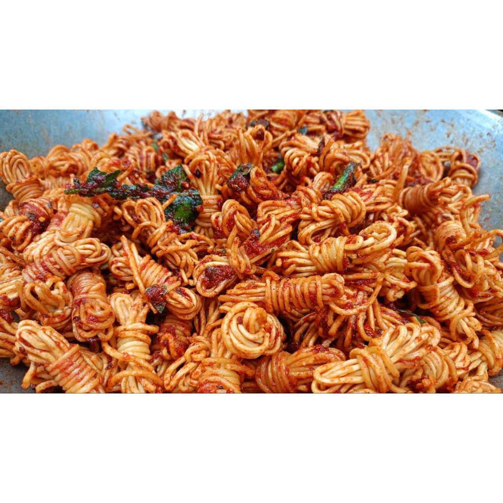 

Mie gulung pedas cikruh & Original daun jeruk 250gr & 500gr