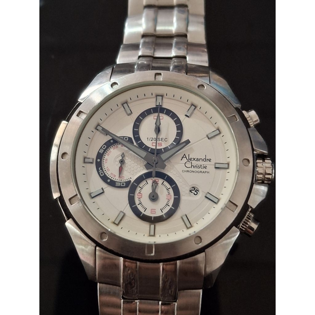 ALEXANDRE CHRISTIE 6246 MC Jam Tangan Pria chrono second 1385