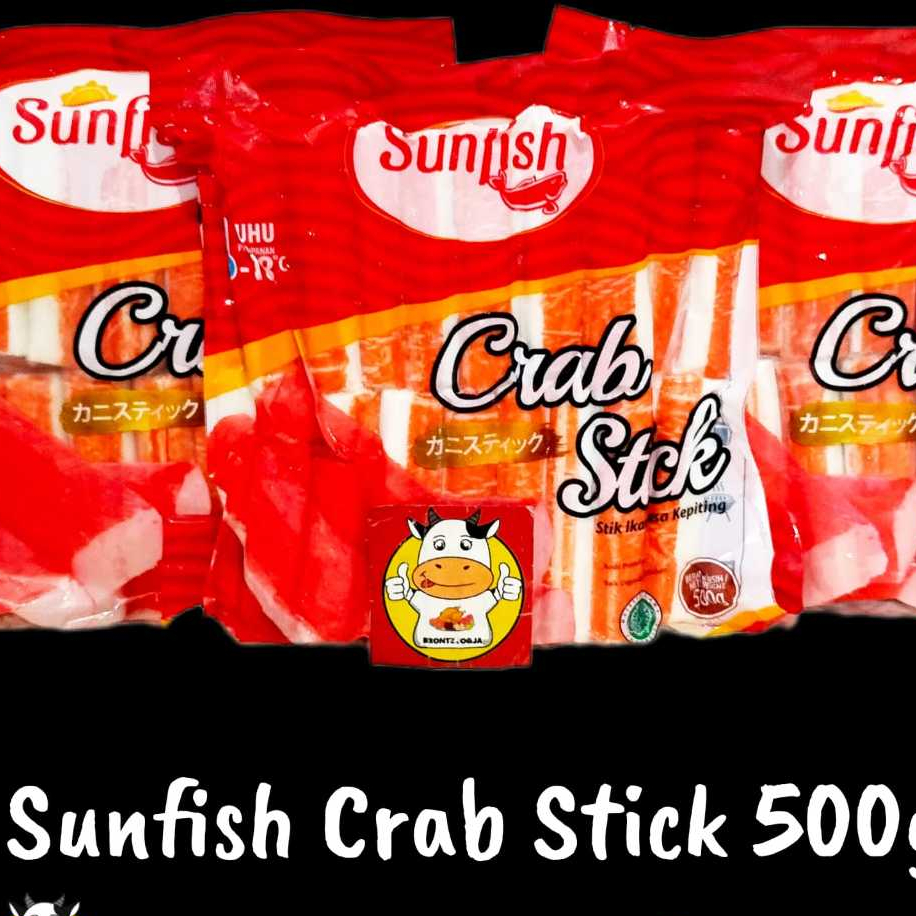 

SUNFISH CRAB STIK 500GR-FROZEN FOOD-BRONTZ JOGJA