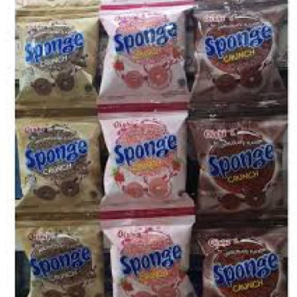 

OISHI SPONGE CRUNCH 90GR (ISI 10 PCS)