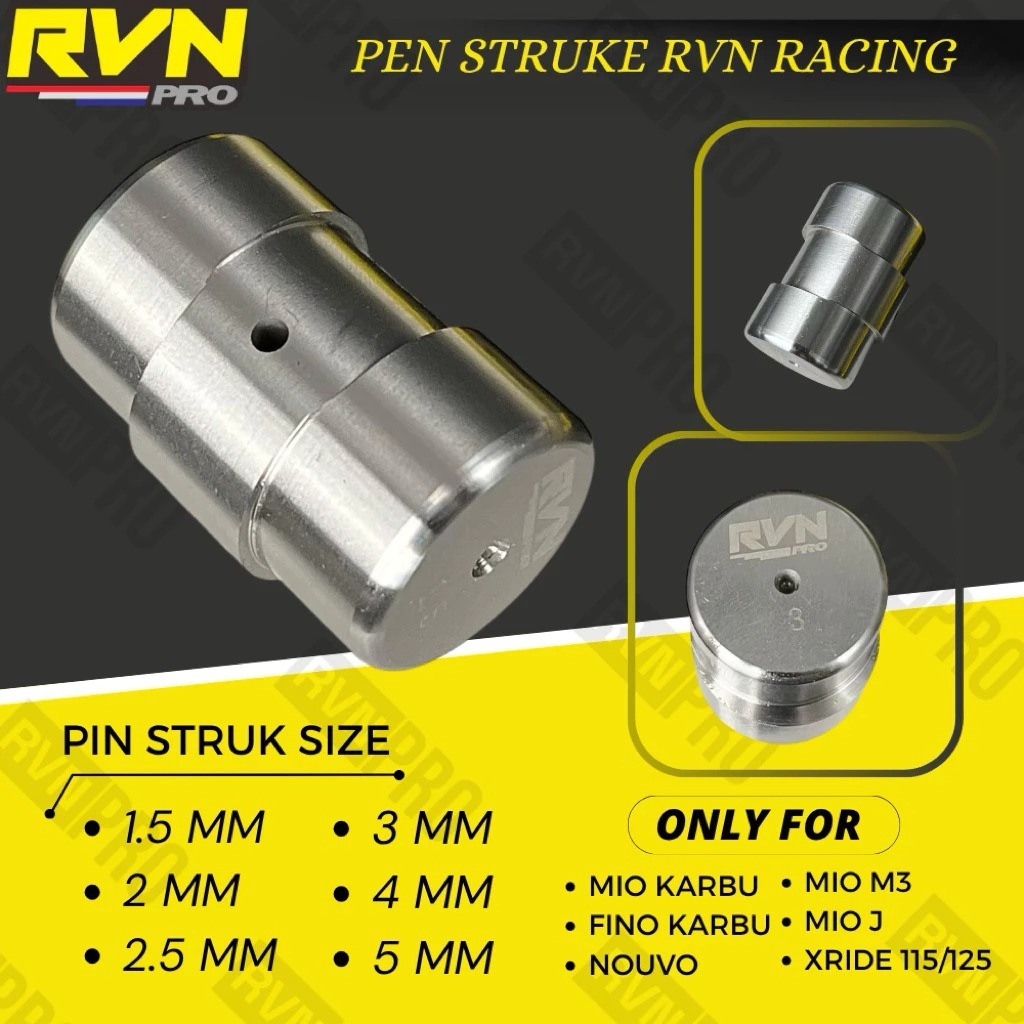 PIN PEN STROKE PEN STRUK PIN STRUCK MIO KARBU FINO KARBU NUOVO MIO J MIO M3 XRIDE FINO 125 INJEKSI R