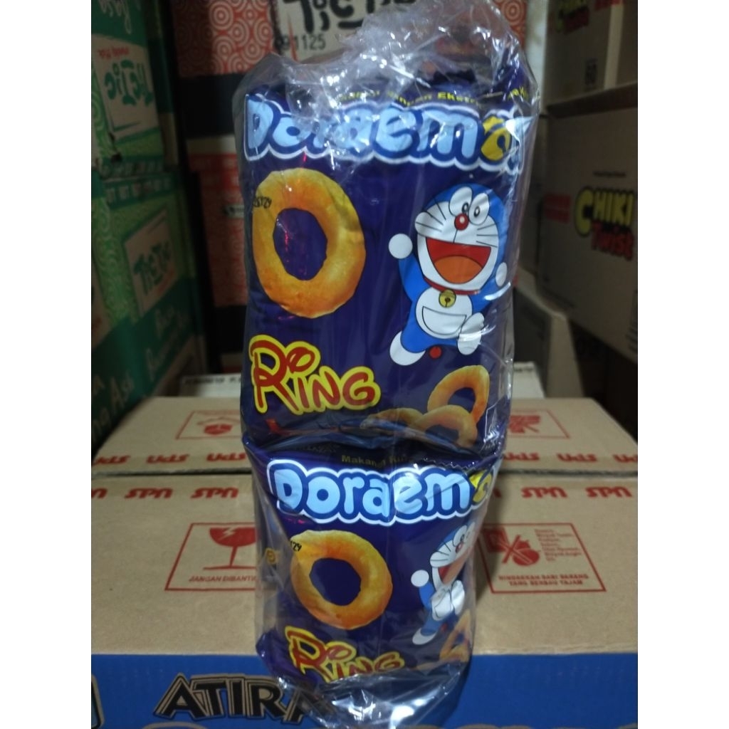 

Snack Doraemon ring 25 gr isi 40