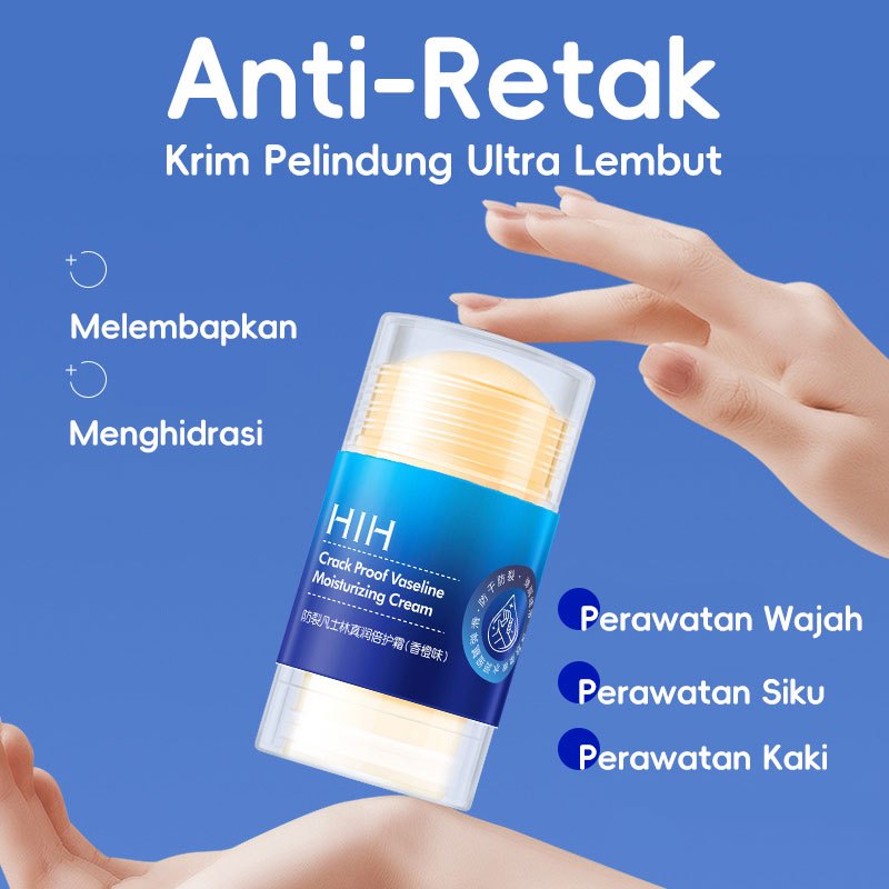 Salep Putar Kulit Kering dan Pecah-pecah dengan Vaseline Aroma Jeruk Segar Praktis