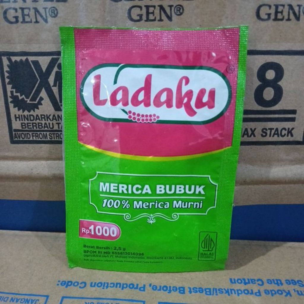 

ladaku merica bubuk 100% merica murni 1000an