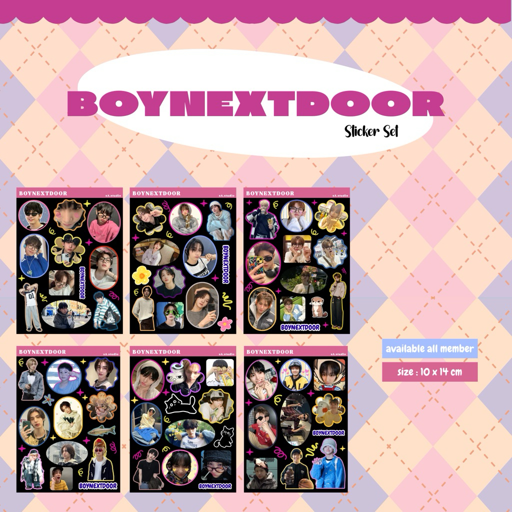 [BOYNEXTDOOR] bnd Sticker set