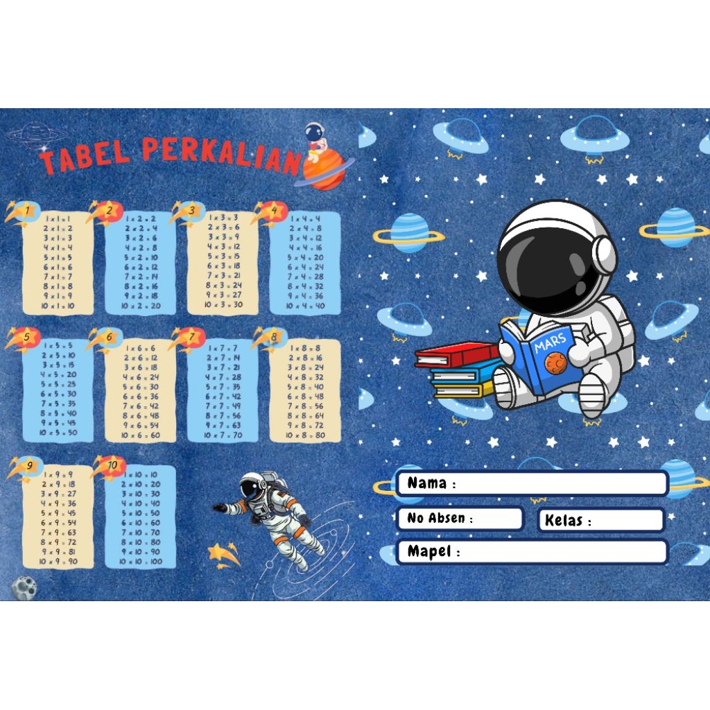 

[Custom] Sampul Buku Cute Ukuran 36×25 cm isi 10 Lembar