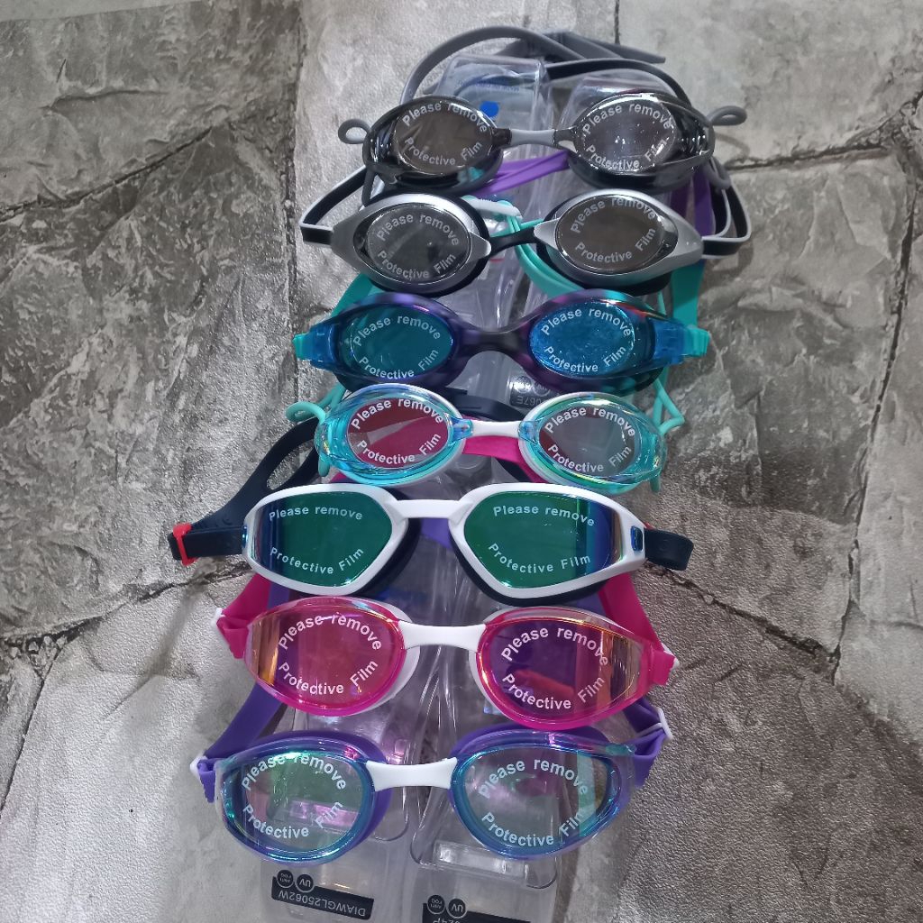 Kacamata Renang Diadora Dewasa Perlindungan UV