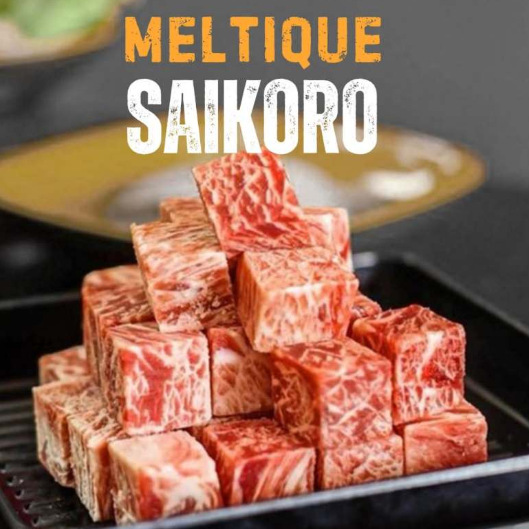 

Saikoro Meltique Beef Cubes Daging Sapi Kotak Dadu 250gr / Saikoro Beef