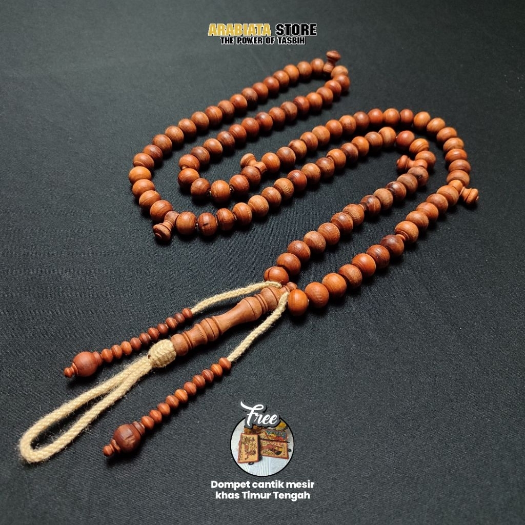 Tasbih Kayu Unab Maroko Import Maroko Asli