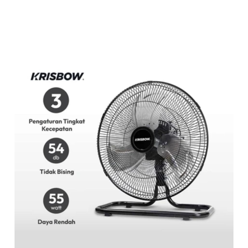 kipas angin krisbow 2 in 1 16 inch 55 Watt/kipas angin meja 16 inch krisbow/