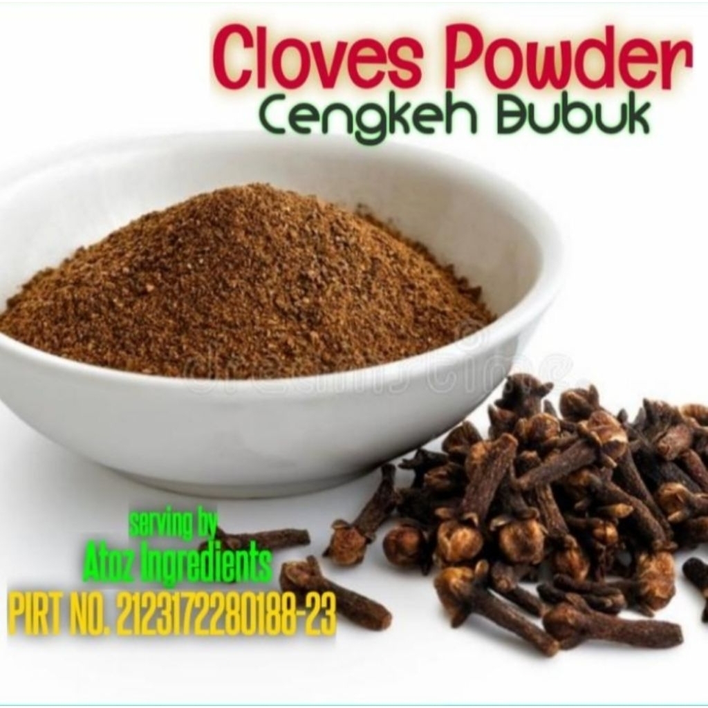 

Cengkeh Bubuk Murni 500gram / Premium Quality / Pure Cloves Powder 500gram