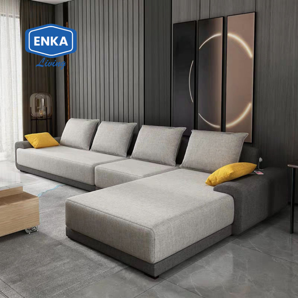 Kursi Sofa Minimalis Ruang Tamu leter L Desain Unik
