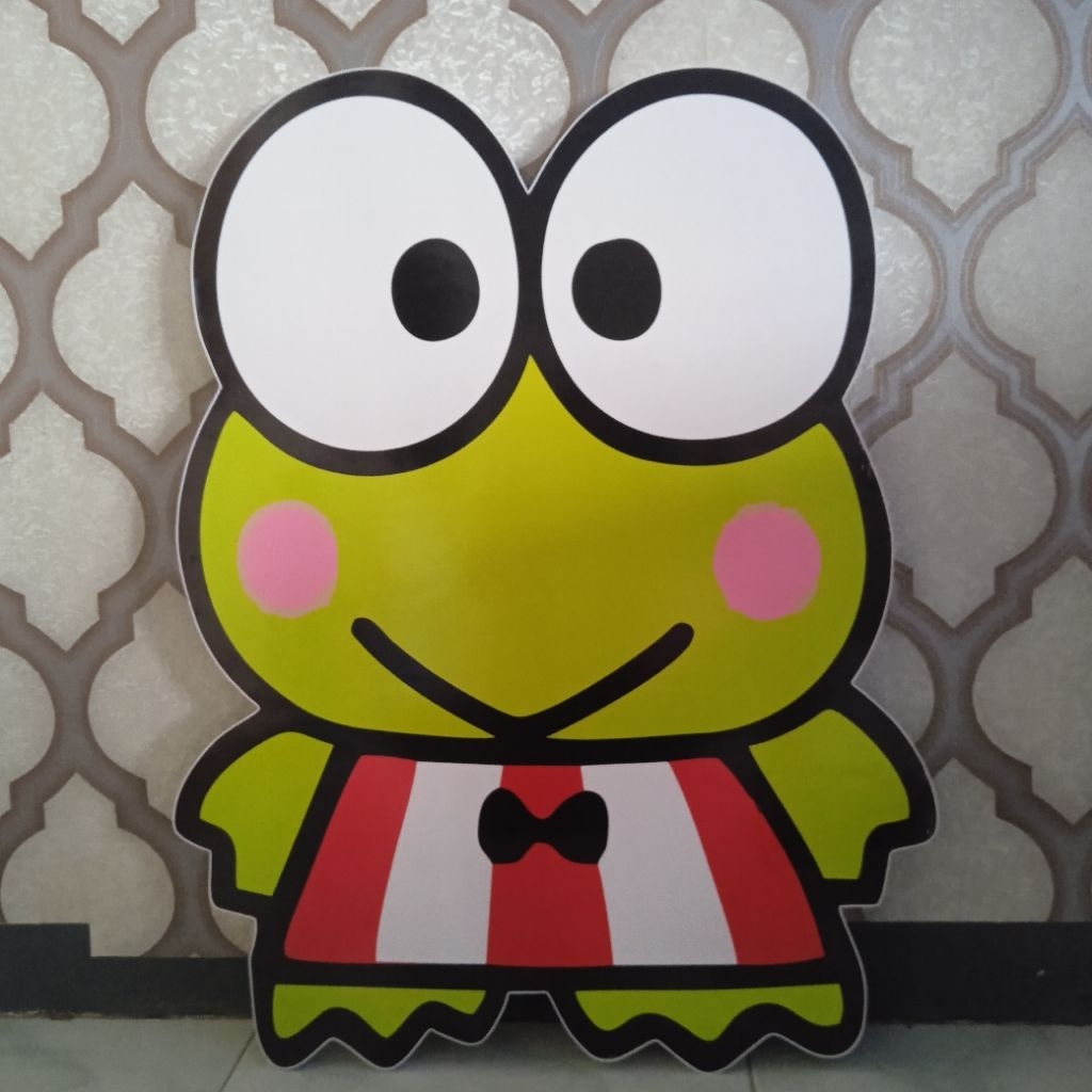 ORNAMEN LAMPU PLAFON KARAKTER MOTIF KEROPY