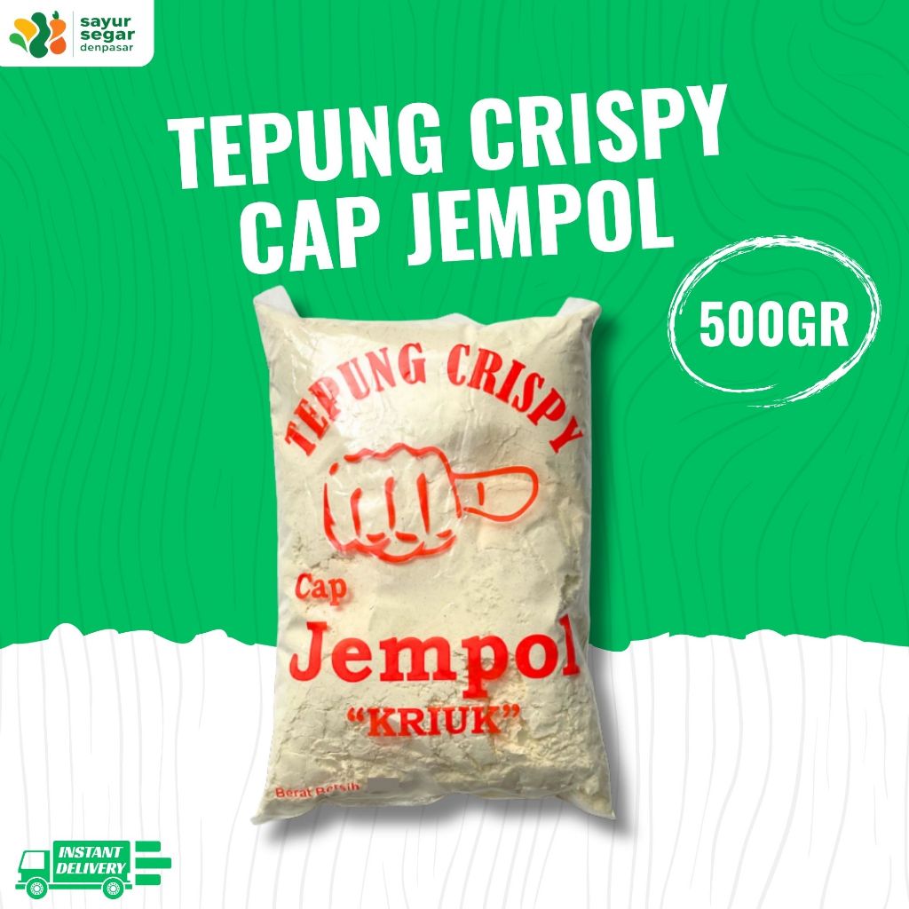 

Tepung Crispi Cap Jempol 500gr - Sayur Segar Denpasar