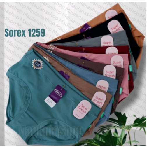 cd celana dalam wanita sorex 1259 / cd super stretch high waist