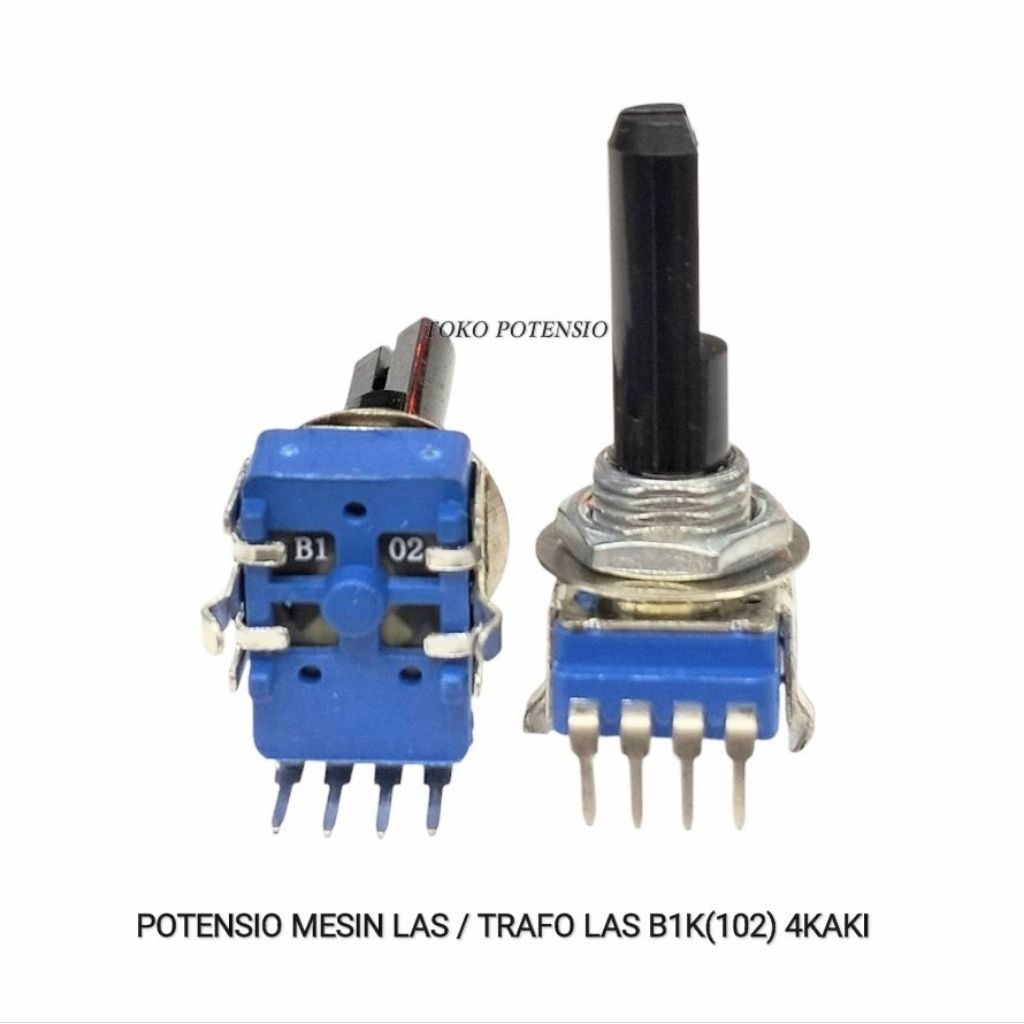 POTENSIO MESIN LAS / TRAFO LAS B1K / B102 4KAKI