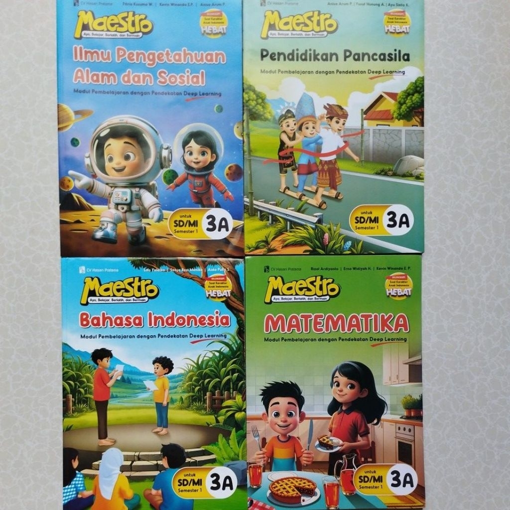 LKS MAESTRO KELAS 3 SD/MI SEMESTER 1 KURIKULUM MERDEKA, KUNCI LKS MAESTRO KELAS 3 SD