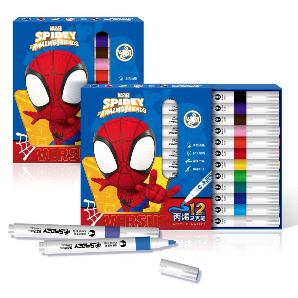 

Spidol Warna Warni 1 Set karakter spderman_ E1029A