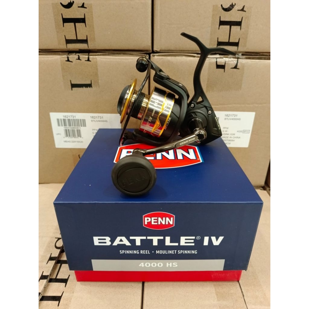REEL SPINNING PENN BATTLE IV 4000HS 6000HS 8000HS NEW | REEL PANCING | REEL MURAH | REEL TERLARIS