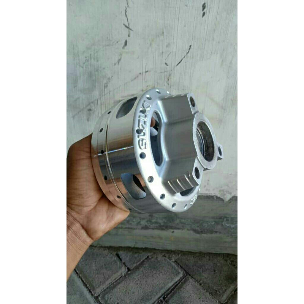 TROMOL BELAKANG SATRIA FU ORI RACING BUBUT KINCLONG