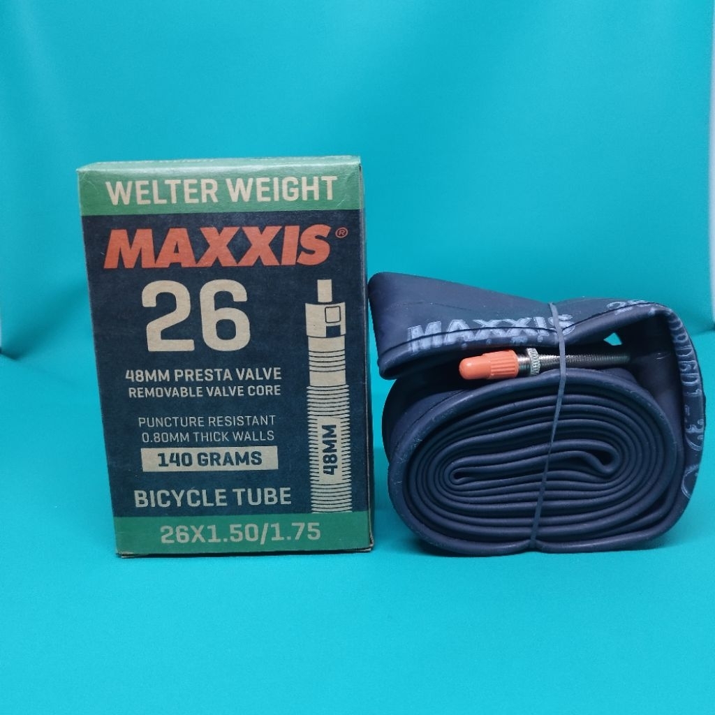 Maxxis ban dalam sepeda 26x1.50/1.75 presta valve 48mm