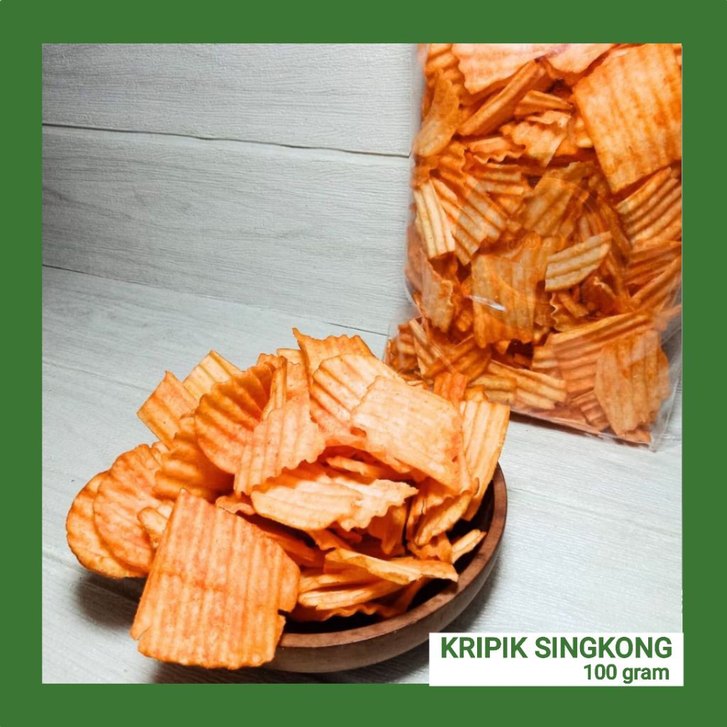 

Keripik Singkong Balado Isi 100gram