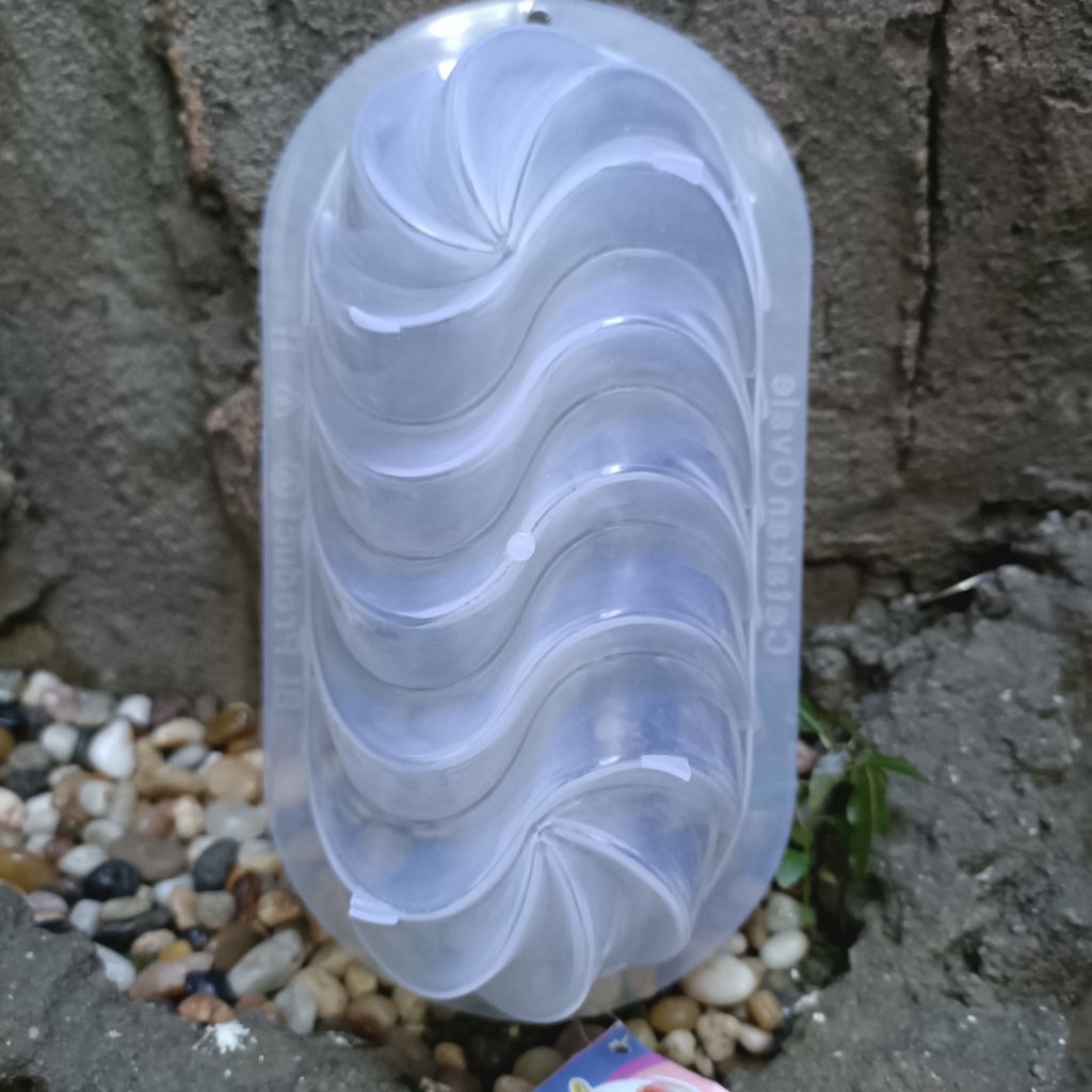 Cetakan Agar Puding Ovale