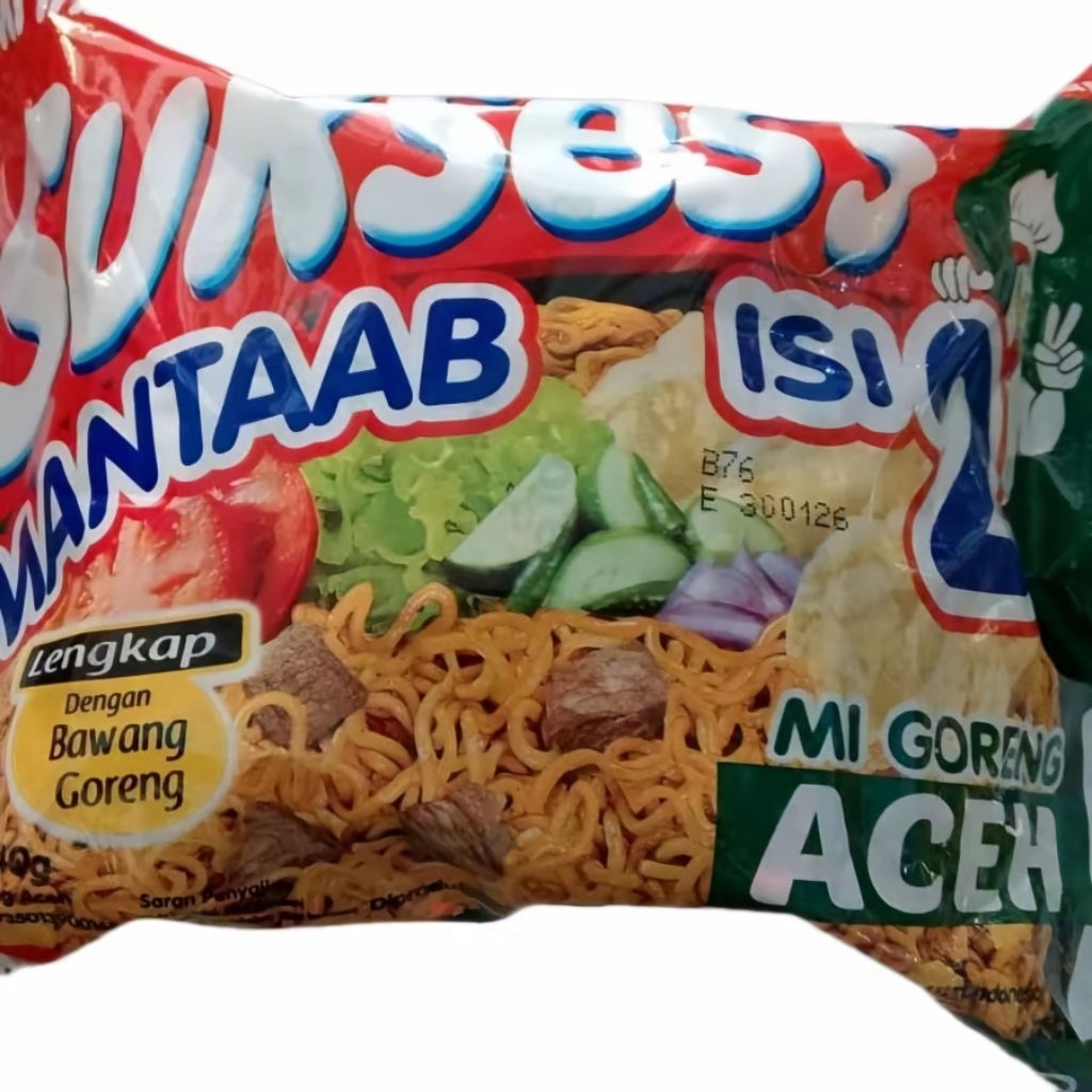 

MIE SUKSES'S ISI 2 MIE GORENG ACEH NETTO 115 GR murcee