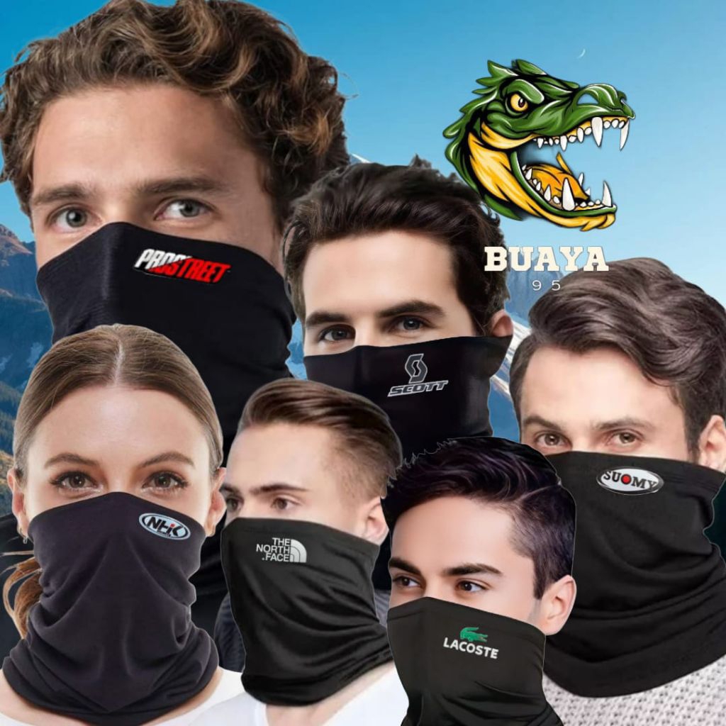 masker buff motif||masker buff logo||masker buff polos