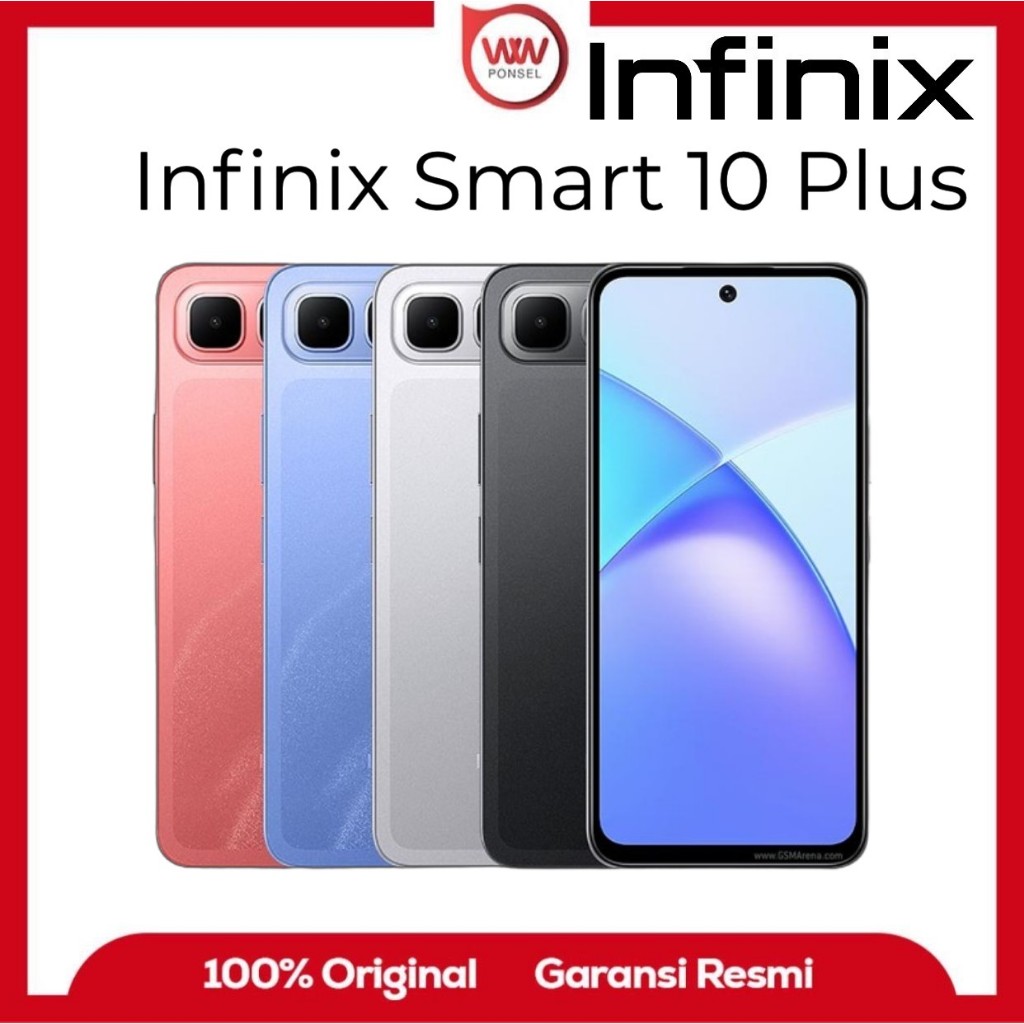 Hp Infinix Smart 10 Plus Ram 8GB Internal 128GB Garansi Resmi