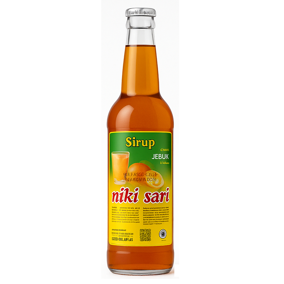 

sirup nikisari jeruk orange BELING 600