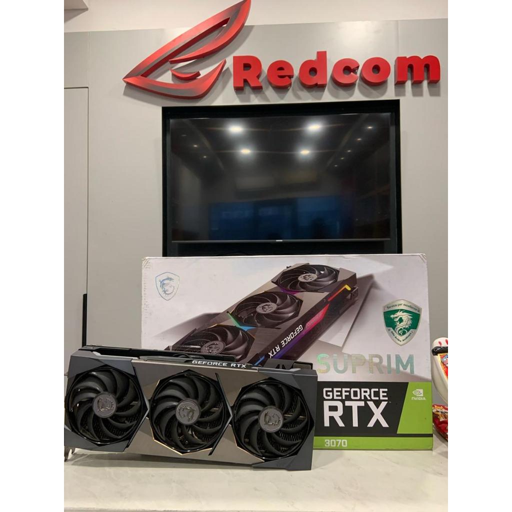 VGA NVIDIA MSI Nvidia Geforce RTX 3070 / RTX3070 SUPRIM  8GB DDR6 256 BIT | 2ND FULL BOX