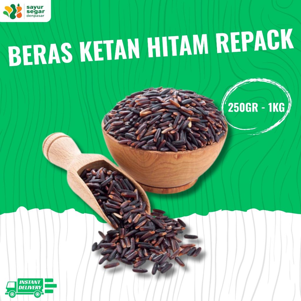 

Beras Ketan Hitam Repack 250gr-1kg - Sayur Segar Denpasar