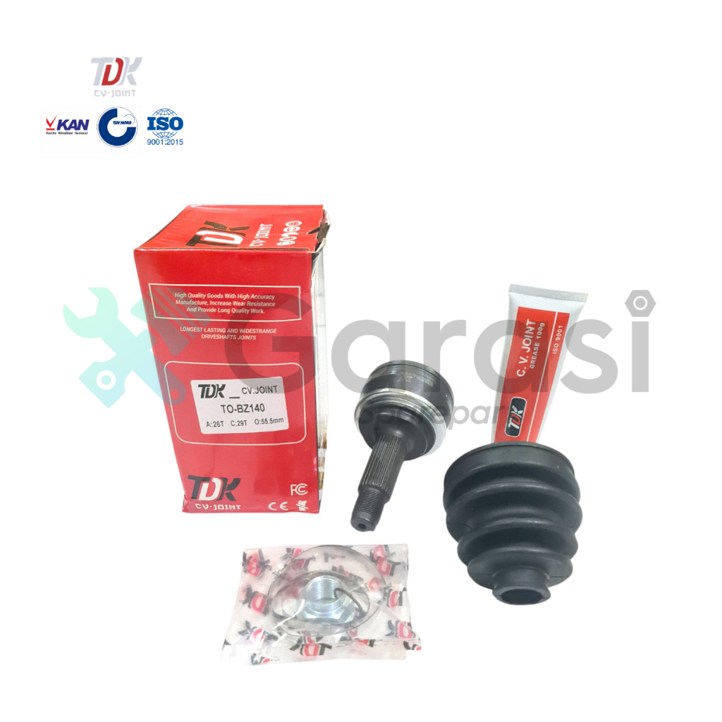 Cv Joint Luar Calya Sigra 1.0 1.2 1000 1200 Cc Matic Manual Tdk Kokel As Roda Outer ORI