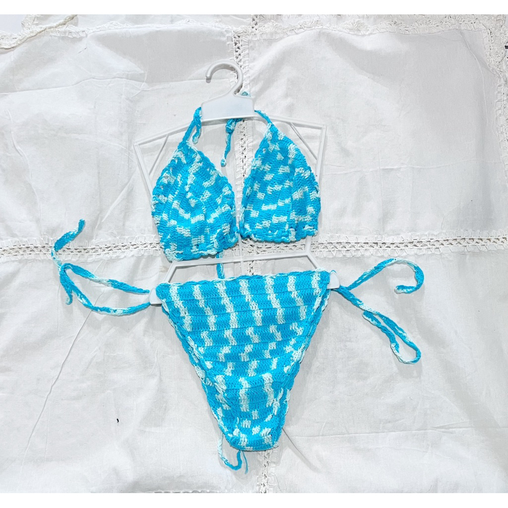 one set bikini rajut