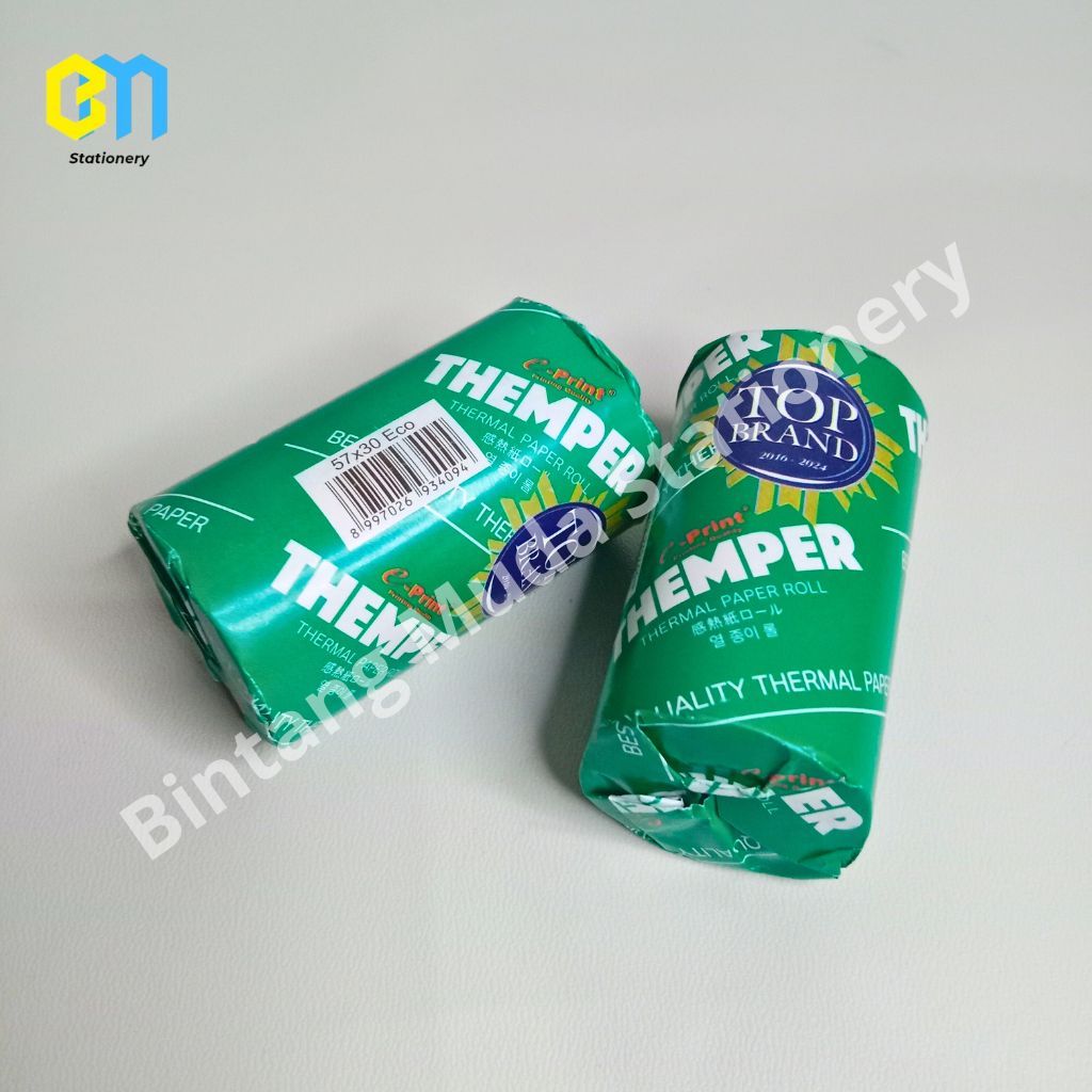 

Kertas Thermal 57x30 Eco e-Print | Thermal Paper Roll | Kertas Mini Printer | Kertas Struk Kasir | Kertas Termal | Kertas Roll | Themper | Thermal Paper Roll 57x30 mm Eco | e-Print