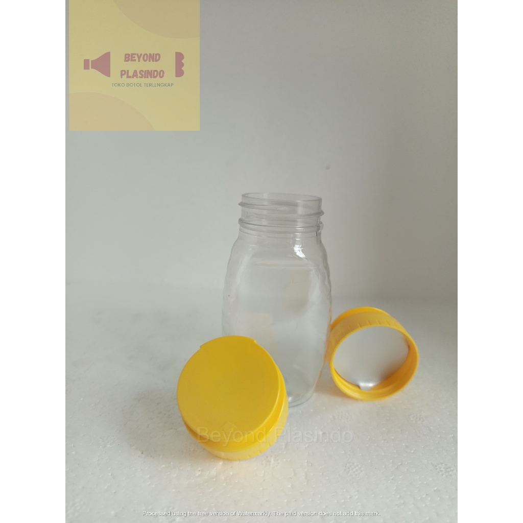 Botol TJ Madu 110 ml, 250 ml/Botol Plastik Madu 250 ml dan 110 ml