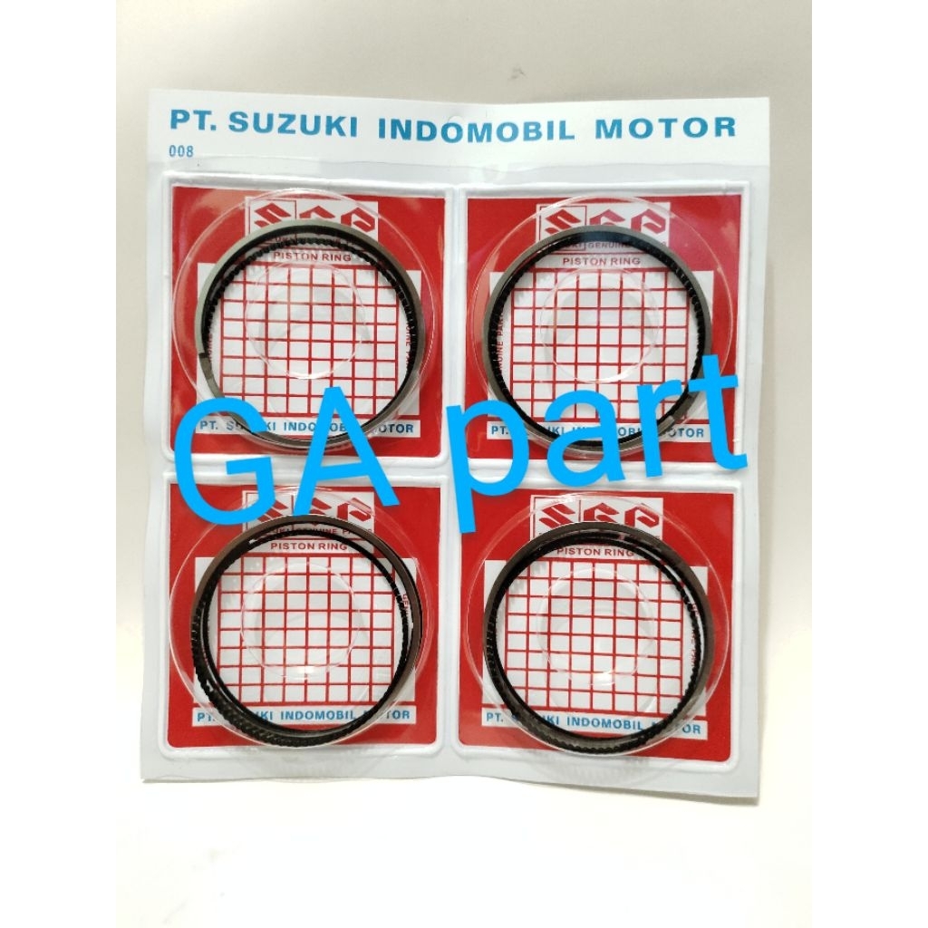ring piston seher ertiga bensin 2012-2017 K14B harga 1set