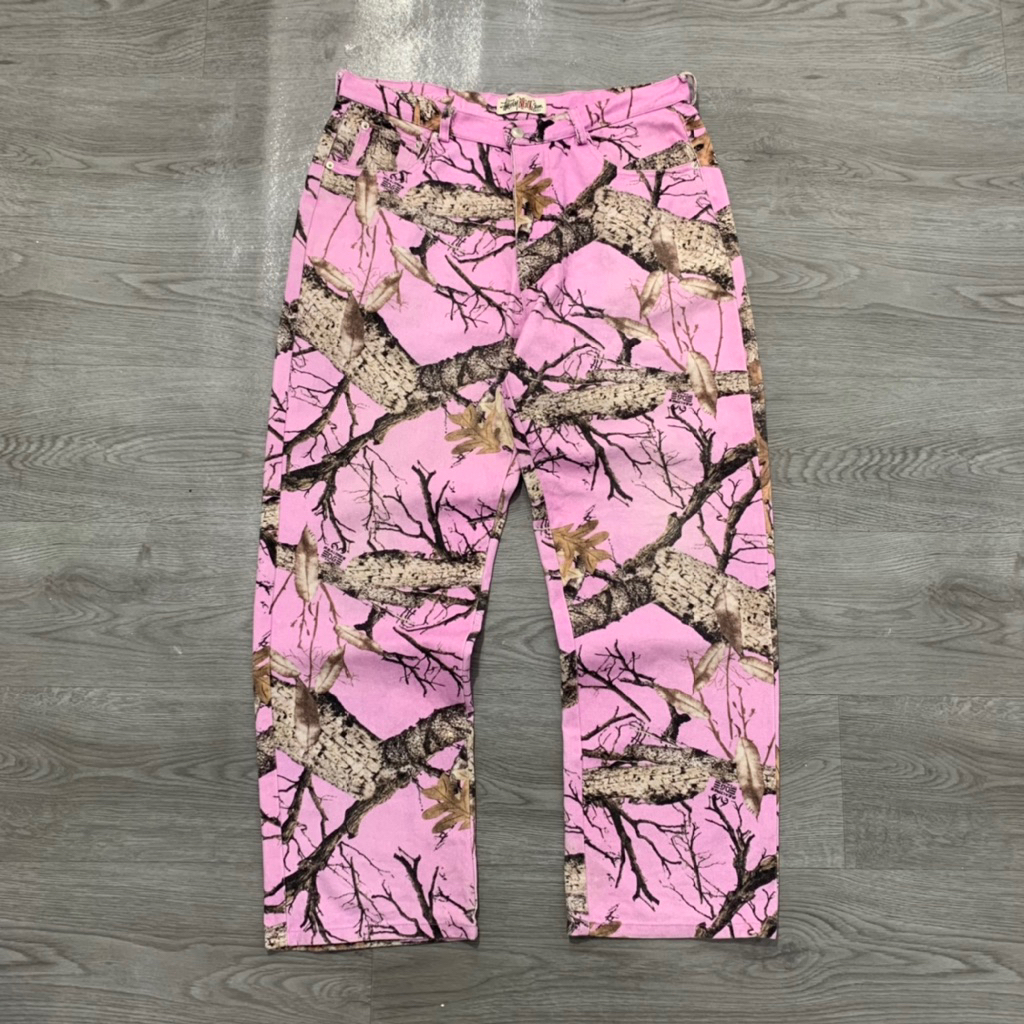 STUSSY BIG OL JEAN REALTREE BARREL JEANS Authentic (32) used