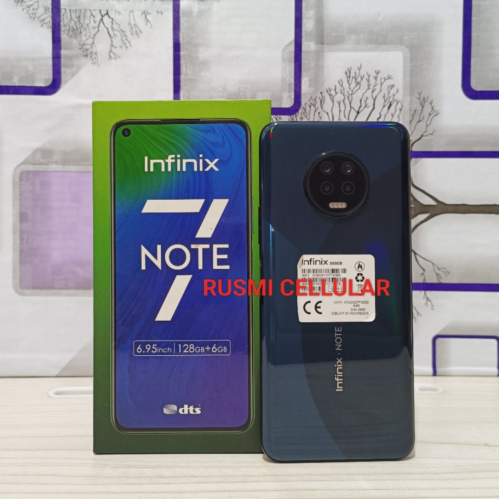 Infinix Note 7 6/128gb SECOND