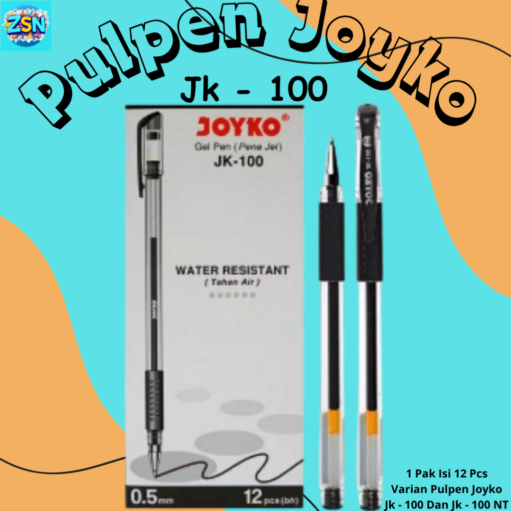 

CTK031 Pulpen Joyko 1 Pack Pena Joyko 1 Kotak Bolpain Joyko Jk 100 Dan Jk 100Nt Gel Isi 12 Pcs