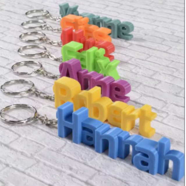 custom gantungan kunci 3d ganci 3d