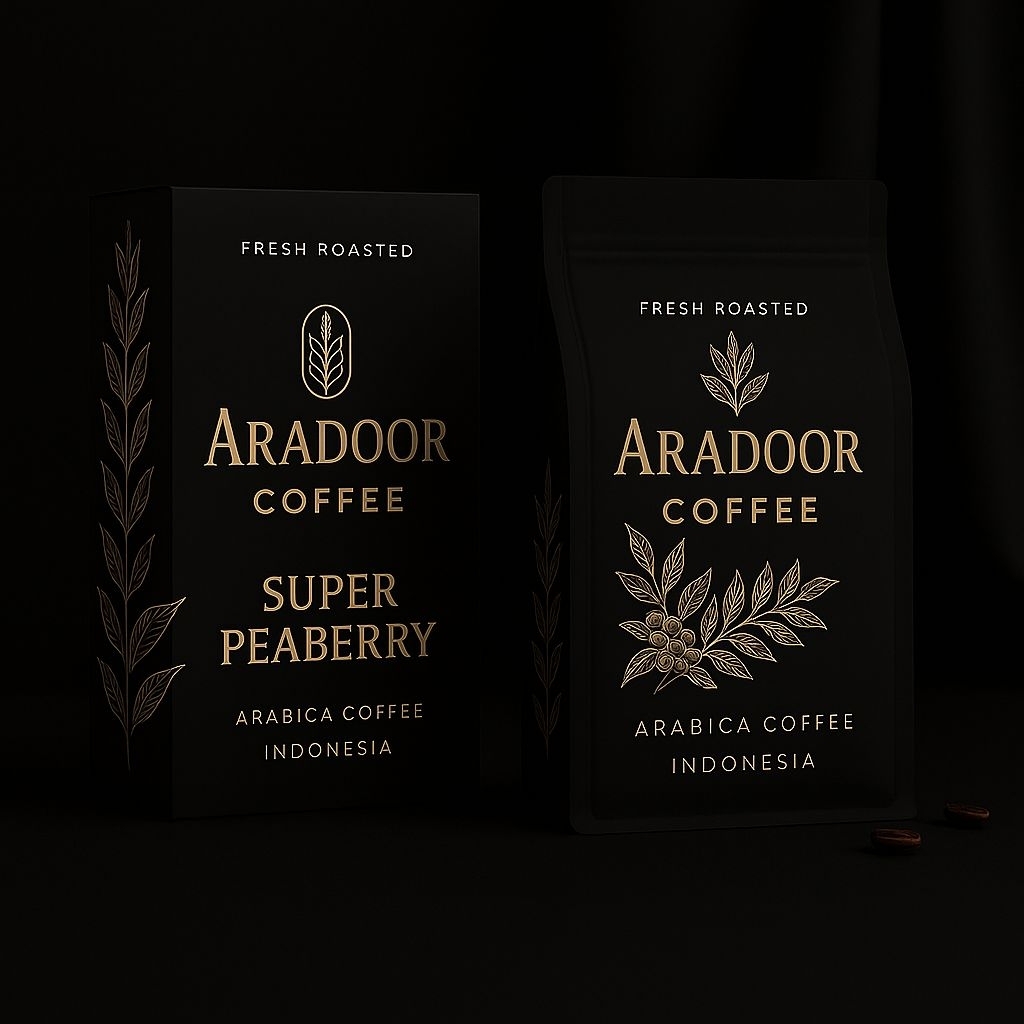 

Kopi Lanang Arabica PEABERRY AraDoor Coffee 100%Arabika Gayo Aceh