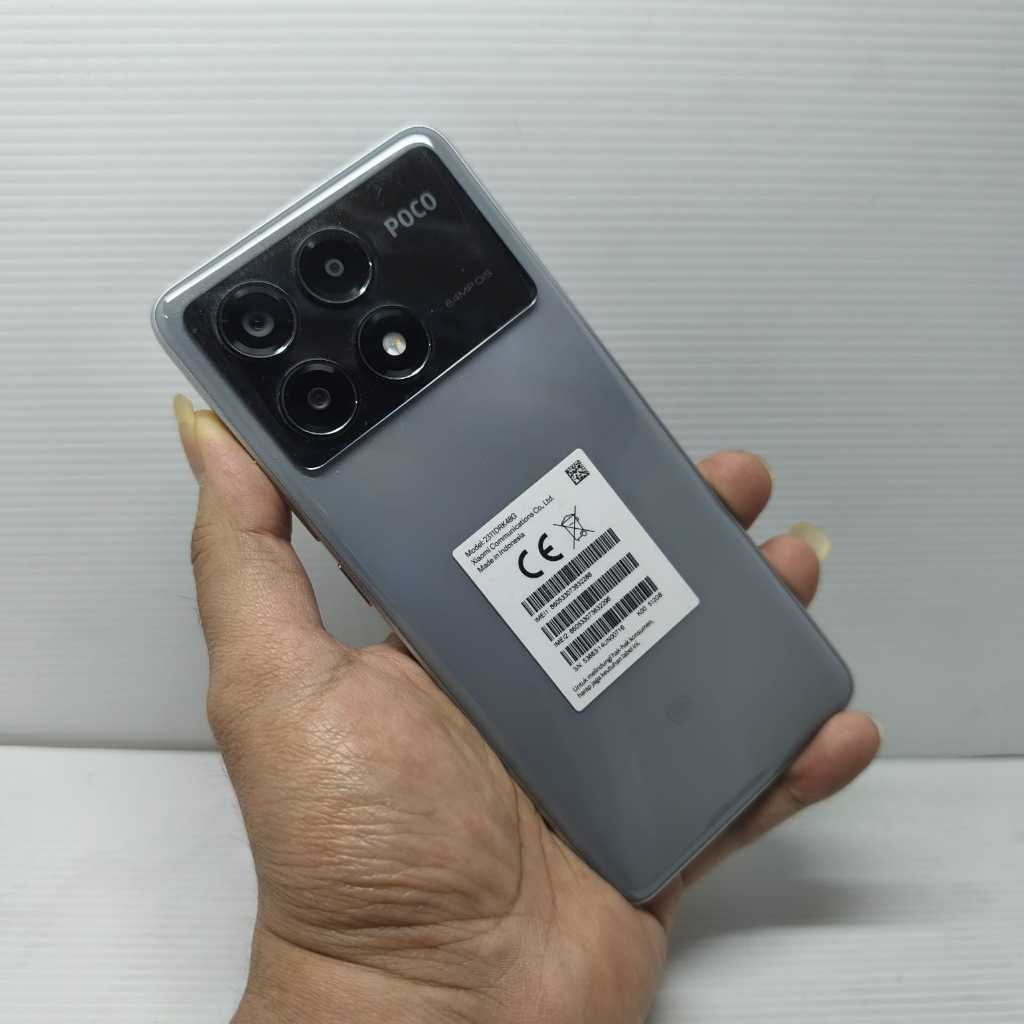 LIKE NEW XIAOMI POCO X6 PRO 5G 12/512 GREY MULUS NO MINUS SIAP PAKAI MABAR