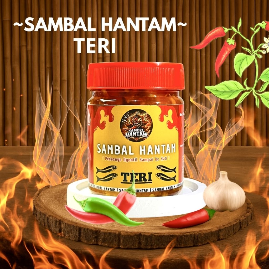 

SAMBAL TERI SAMBAL HANTAM LAUK