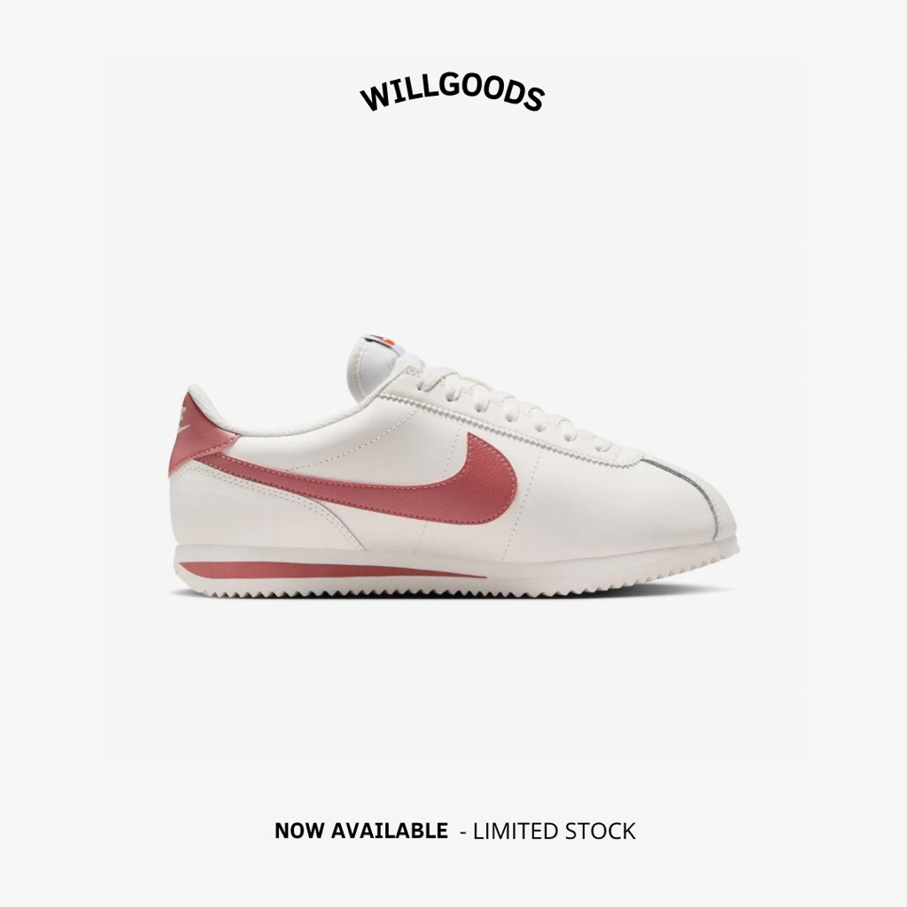 Nike Cortez Sail Canyon Pink Women Original Resmi