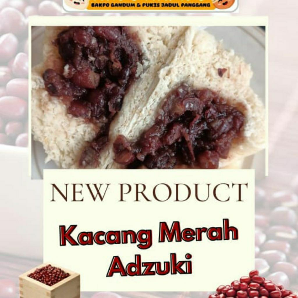 

*Bakpao Jumbo Gandum Premium Enak Empuk isi Kacang Merah Adzuki - Gratis Ongkir!*