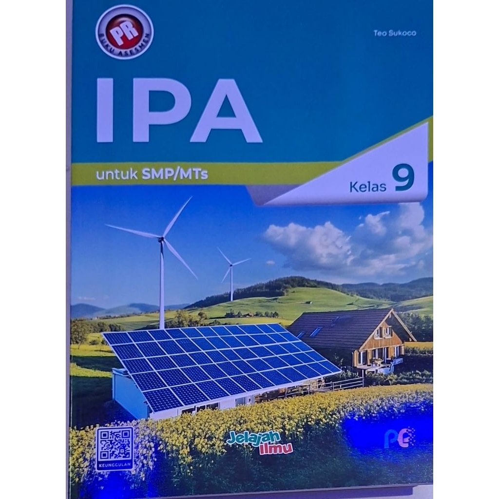 Buku lks pr interaktif IPA Kelas IX, 9 Kurikulum Merdeka Tahun 2024 Intan Pariwara