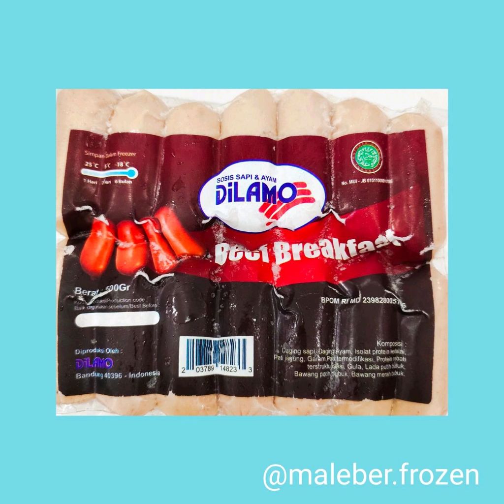 

Dilamo beef breakfast 500gr