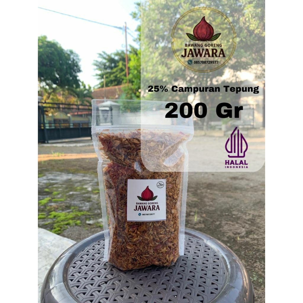 

Bawang Goreng Grade B+ 200gr Renyah Gurih Nagih